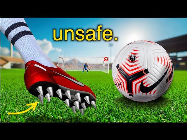 I Tested DANGEROUS Football Products (at my own risk)