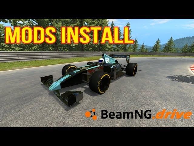 How to install CAR Mods in BeamNG Drive (2018!)