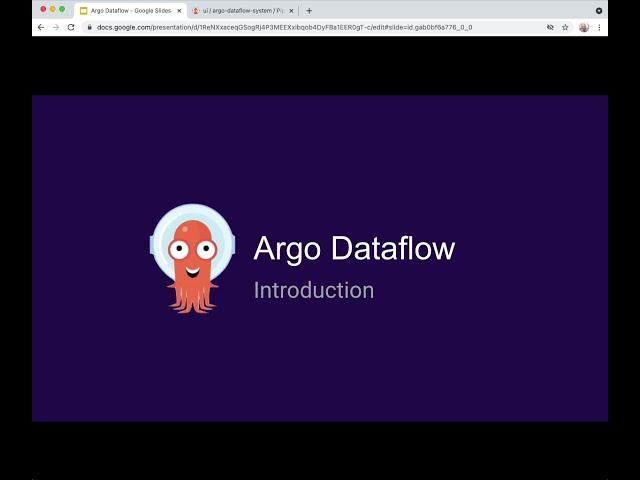 Introduction to Argo Dataflow