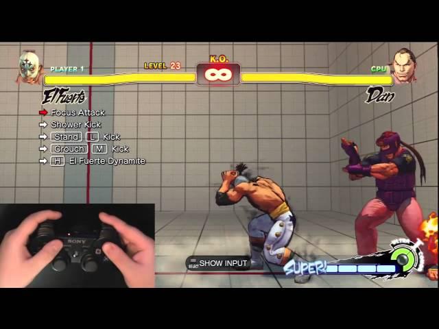 Super Street Fighter 4 Trials - Controller Pad