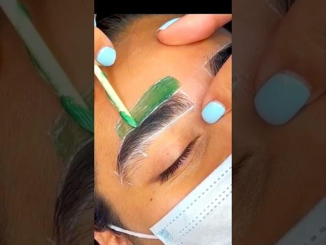 eyebrow shaping with waxing Mili tutorials eyebrow threading