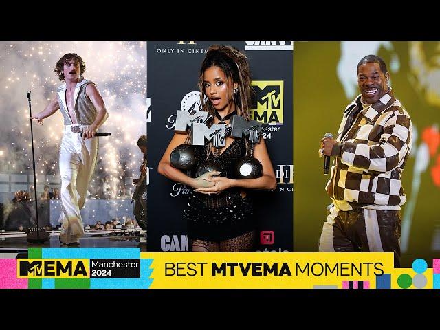 Best Moments From The MTV EMAs 2024 | MTV Celeb