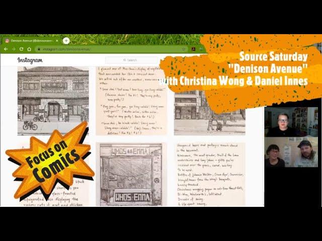 Source Saturday: Denison Avenue with Christina Wong & Daniel Innes