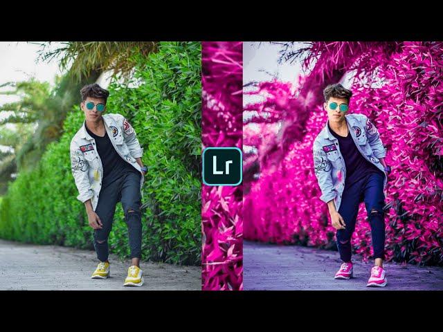 Pink tone lightroom photo editing tutorial in mobile 2021| lightroom photo editing - Editing lover