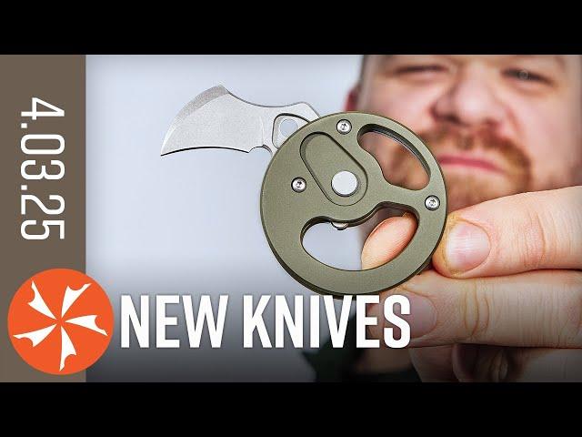 They Made WHAT an Auto? - New Knives April 3rd, 2025 at KnifeCenter