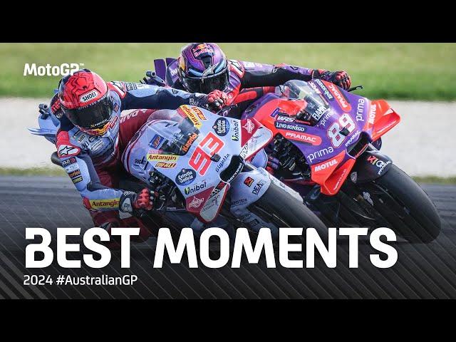 Best MotoGP™ Moments ️ | 2024 #AustralianGP