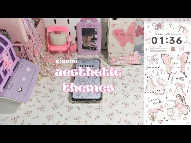 aesthetic cute free themes for xiaomi part 5 