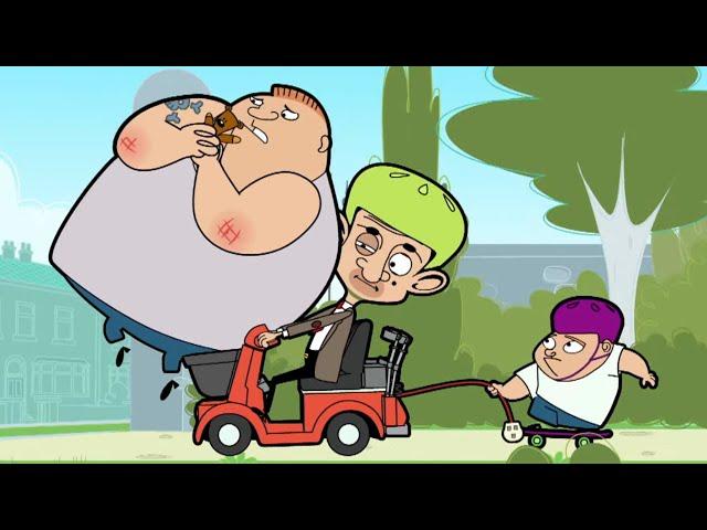 Mobility Scooter Tricks! | Mr. Bean | Cartoons for Kids | WildBrain Kids