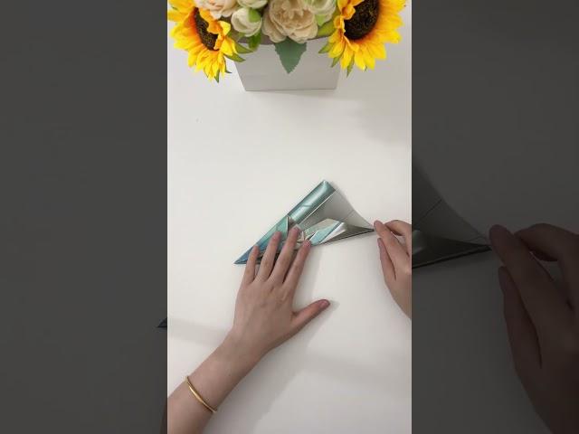 DIY Paper Airplane,  Graceful Dancer, Unique Flight Every Time #diy