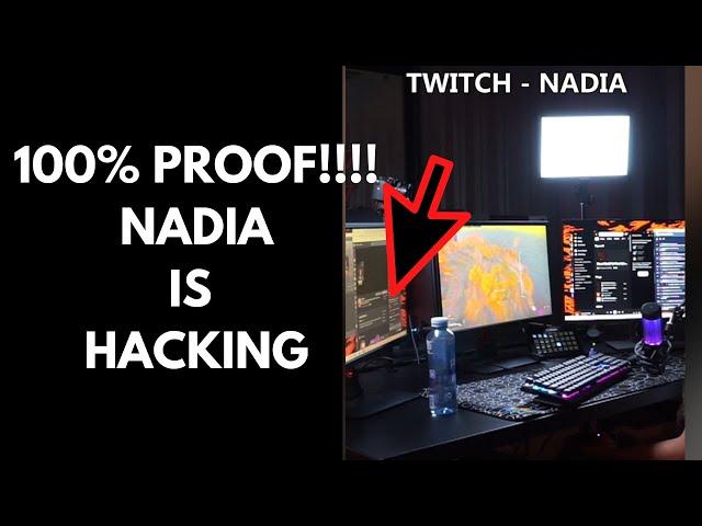 100% PROOF NADIA IS HACKING