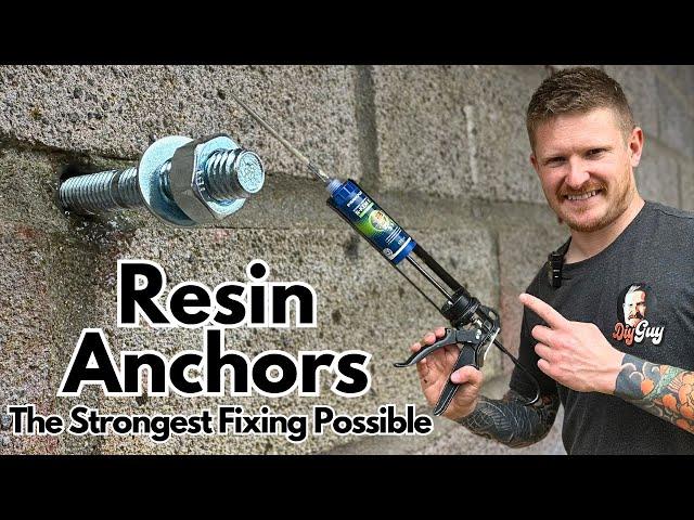 How to Use Resin Anchors to Fix Heavy Things to Brick, Block and Concrete - Complete DIY Guide