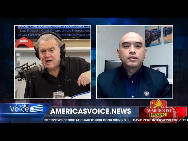 Bannon interviews Sean Lin about the oppression of Falun Gong and organ harvesting in China