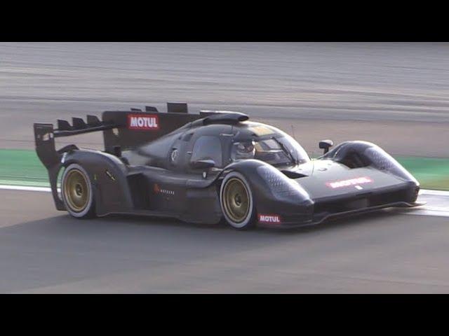 Scuderia Glickenhaus SCG 007 Le Mans Hypercar LMH Testing at Monza Circuit!