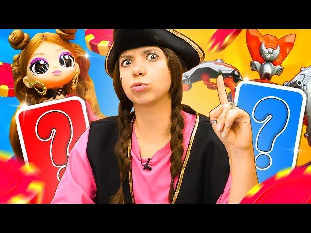 Куклы нашли сокровище!Настольная игра про животныхВидео про игрушки для детей
