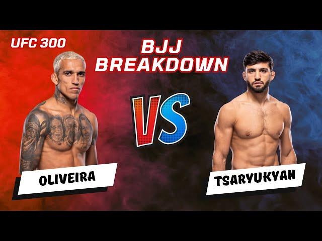 Charles Oliveira Gets DESTROYED By Escape ARTIST Arman Tsarukyan UFC 300! (BJJ Breakdown & Analysis)