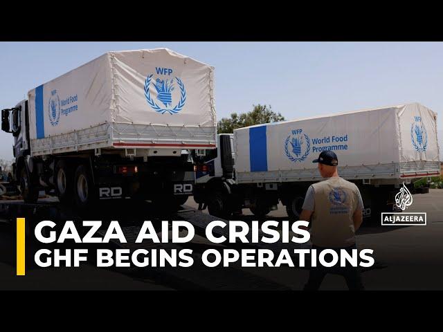 Widely condemned US-Israeli-backed aid group starts operations in Gaza
