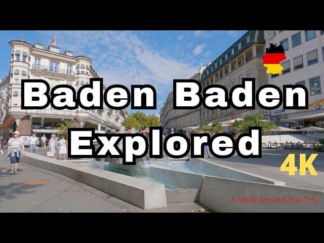 Baden Baden Walking Tour: A Visual Feast for Travel Enthusiasts 