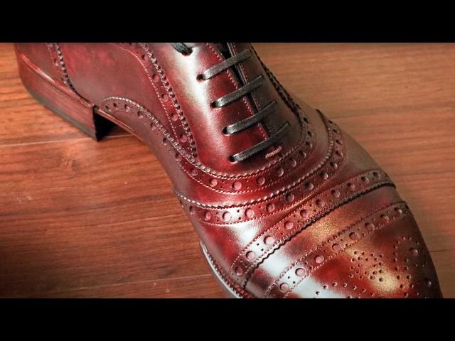 Making HANDMADE Full Brogue Oxford Shoes | Start to Finish