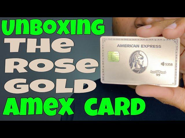 Rose Gold Amex - American Express