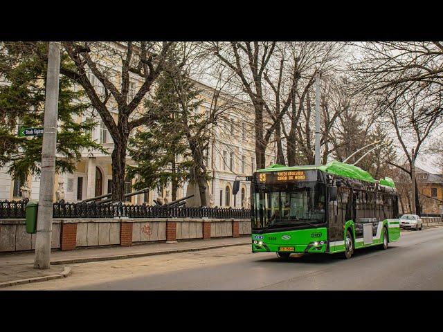 Troleibuzele Solaris Trollino 12 Medcom IV din București - Linia 93