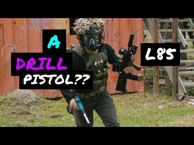 GG L85 + AAPO1 GAMEPLAY | BLACK TIGER AIRSOFT