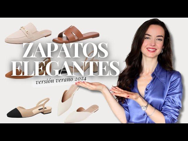 10 ZAPATOS ELEGANTES PARA VERANO | Susana Arcocha 2024