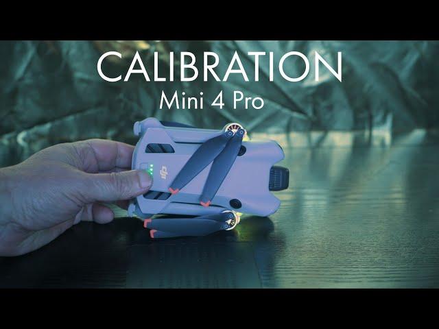 DJI Mini 4 Pro - Calibration of IMU, Compass, Gimbal, and Remote Control