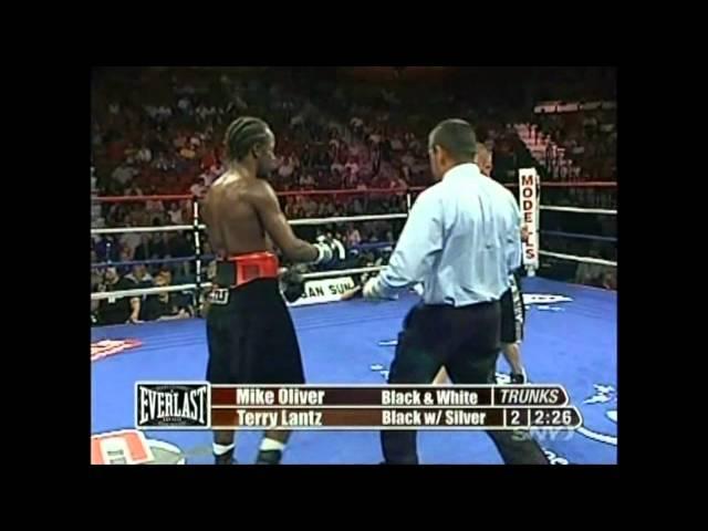 Featherweight Boxing Terry Lantz vs Mike Oliver pt 1/3