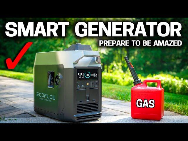 ECOFLOW SMART HYBRID GAS GENERATOR