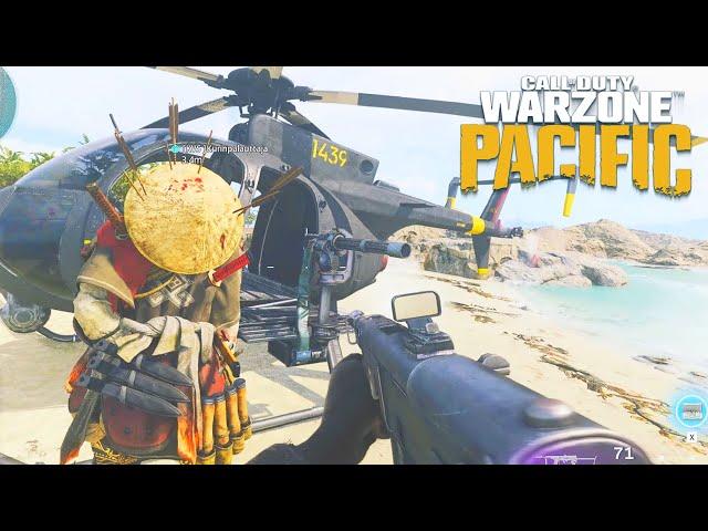 Warzone Pacific - New Minigun Helicopter