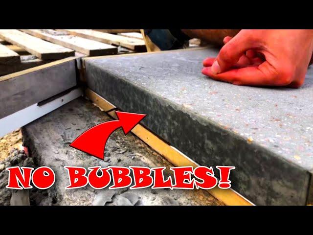 The PERFECT Concrete Countertop FORMULA!!