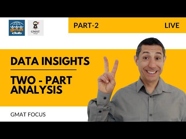 Two-Part Analysis: When Quant and CR eat the wrong type of mushrooms: GMAT Ninja Data Insights EP2