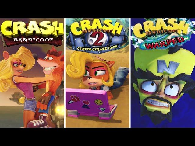 Crash Bandicoot N. Sane Trilogy - Full Game Walkthrough (All 3 Games)