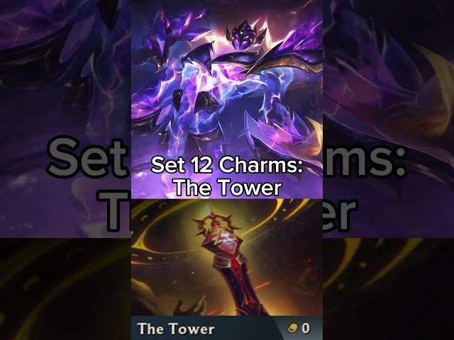 The Tower charm spawns a lightning rod! #tft #teamfighttactics #tftset12 #set12 #tftguide TFT Charms