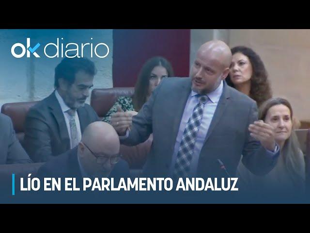 Lío en el Parlamento andaluz por llamar Vox "criminal" al Gobierno de Pedro Sánchez