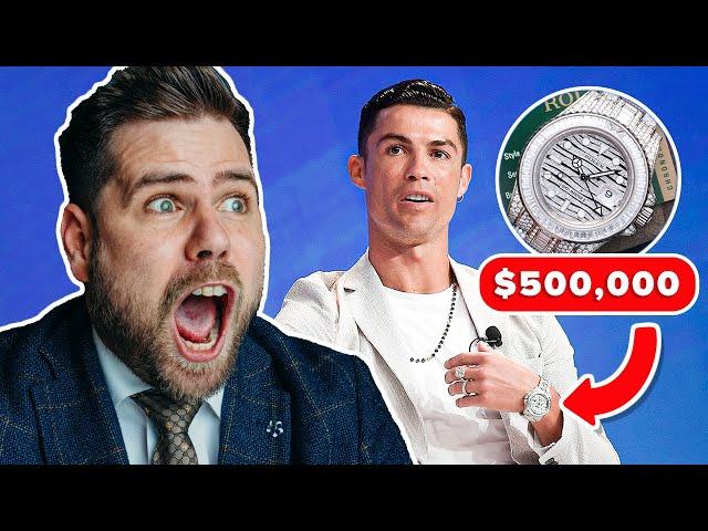 Watch Expert Reacts To Ronaldo's $10,000,000 Collection