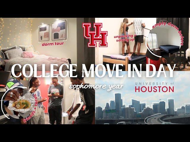 COLLEGE MOVE IN DAY 2024 *realistic* VLOG | University of Houston