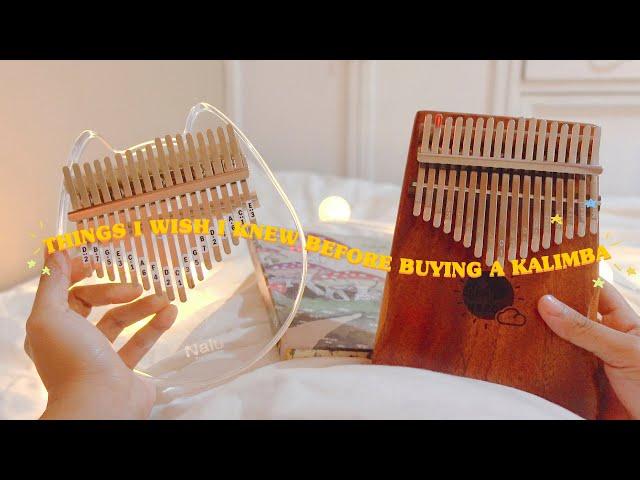  THINGS I WISH I KNEW BEFORE BUYING A KALIMBA | Kalimba Vlog 