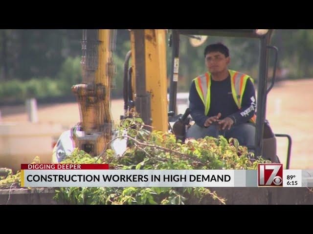 Construction companies strategizing to recruit workers