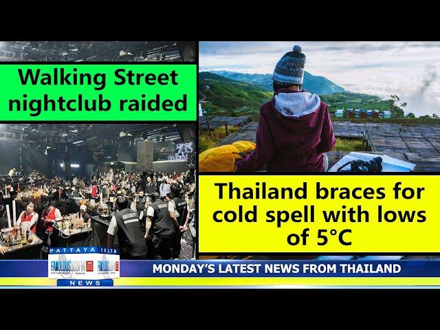 VERY LATEST NEWS FROM THAILAND in English (6 January 2025) from Fabulous 103fm Pattaya