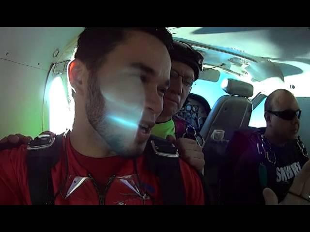 Jonatas Silva ``My First Skydive Spaceland``