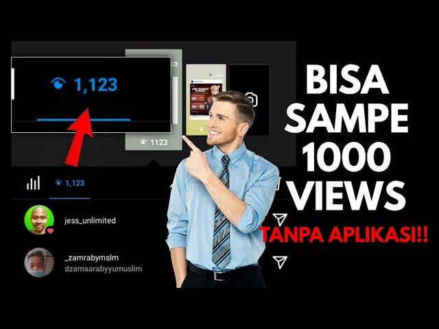 Cara Menambah Views Story Instagram Tanpa Aplikasi - Tutorial menambah Penonton IG Story