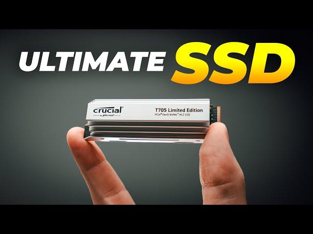 MAX Verstappen of SSDs!  Fastest m.2 on Planet EARTH  | Crucial T705 Nvme Review