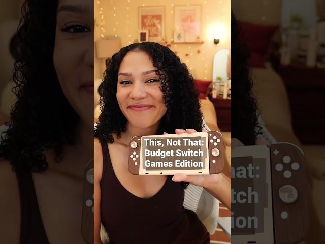 Some budget options for switch! #thisnotthat #ad