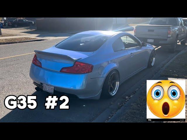 We bought another g35! (Pick up + Run down)