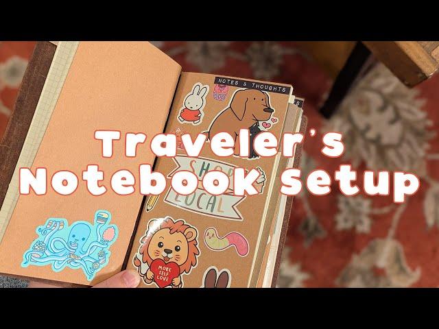 A Budget Friendly Standard Traveler's Notebook Setup