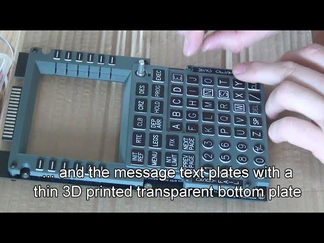 DIY B737 flight simulator cockpit: FMC assembly and test