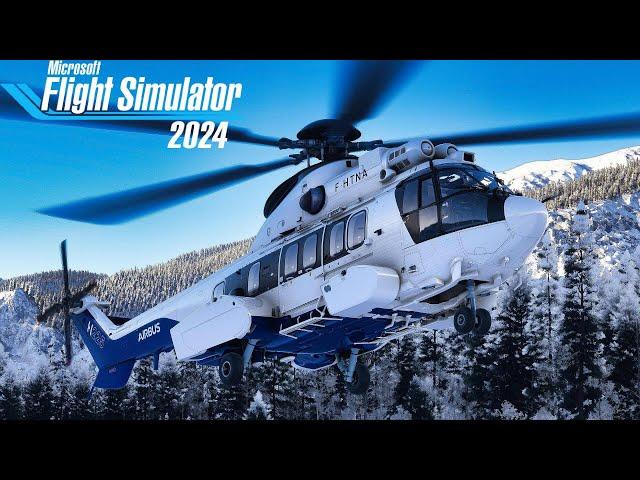 Airbus H225 Super Puma | French Alps | MSFS 2024