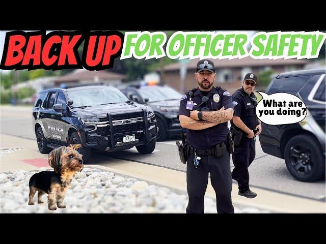 Cop is Scared of Man With 4LB DOG!!! Super Hero Cop Does the WALK OF SHAME!!!