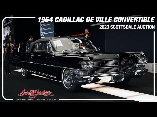 SOLD! Hoovies Garage & April Rose - 1964 Cadillac DeVille Convertible - BARRETT-JACKSON SCOTTSDALE